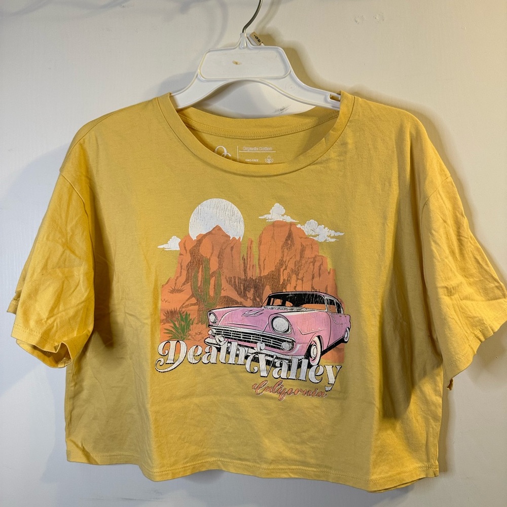 Death Valley Cropped T shirt